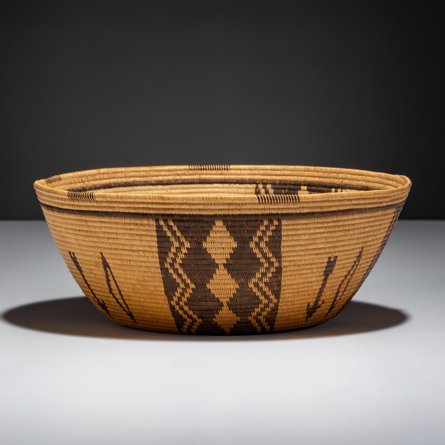 Paiute Pictorial Basket
