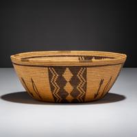 Paiute Pictorial Basket