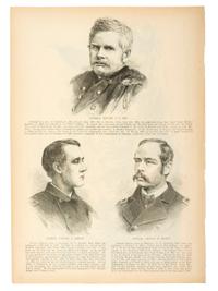 [HAWKINS' ZOUAVES]. A group of prints and newspapers featuring illustrations and coverage of the 9th New York Infantry Regiment in the battlefield, comprising: