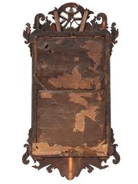 A Federal Style Walnut Mirror