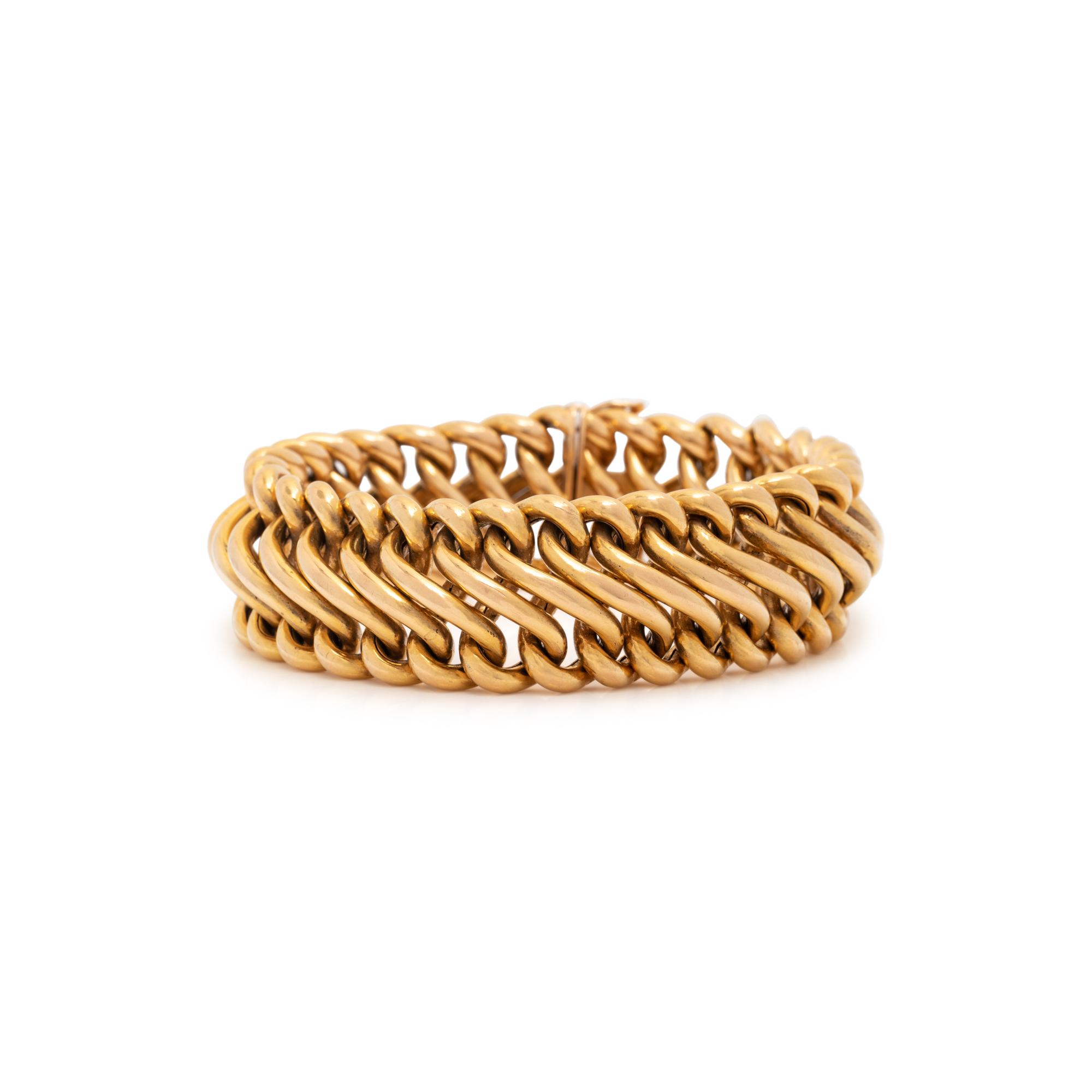 YELLOW GOLD BRACELET