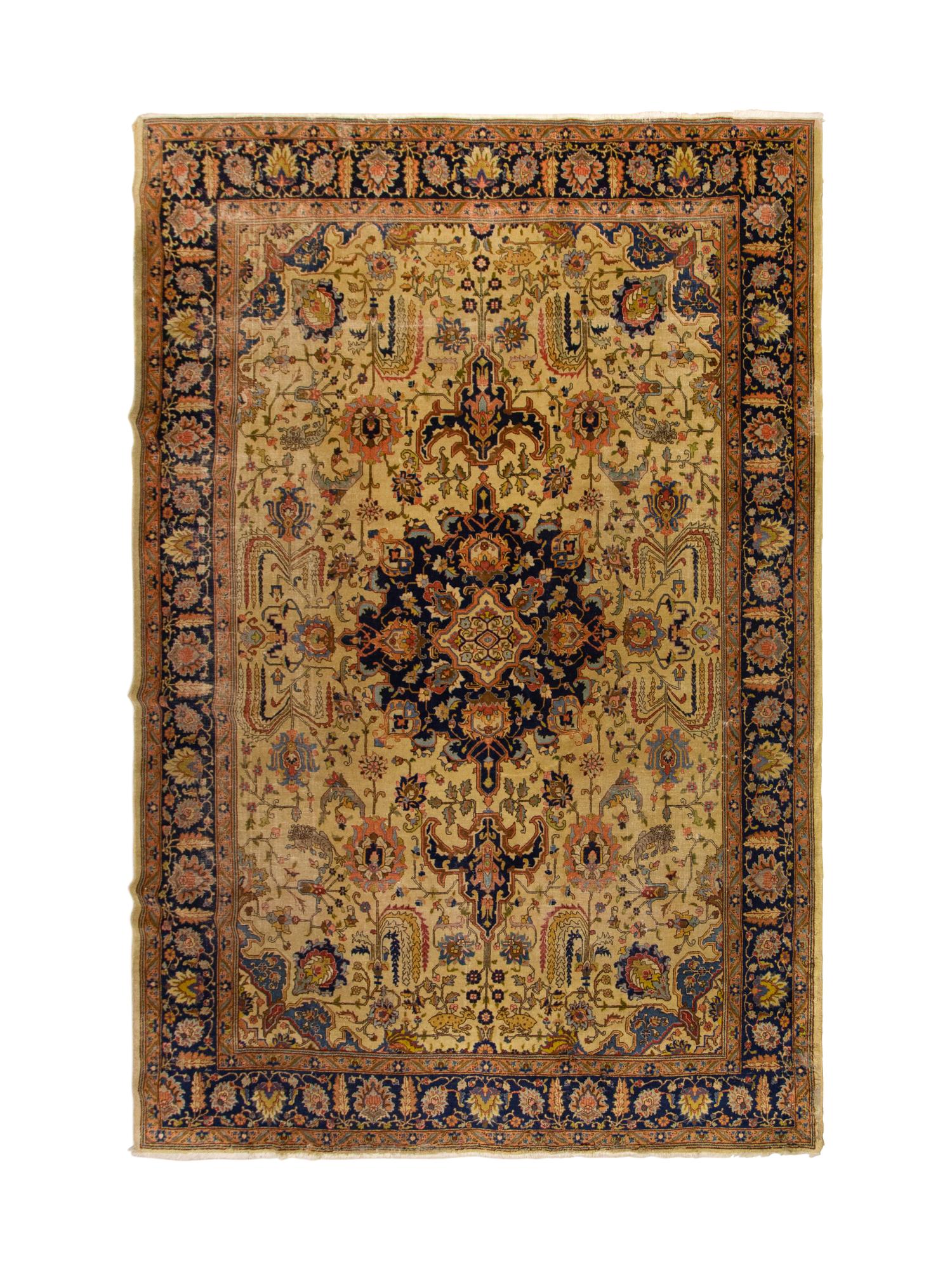A Kirman Wool Rug