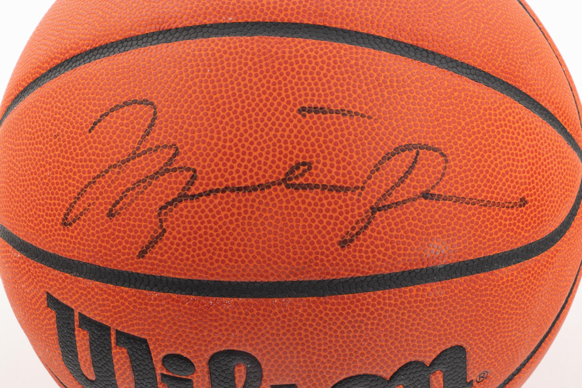 A Michael Jordan Signed Autograph Basketball (Beckett Authentication Services)