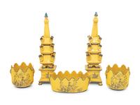 A Group of Five Continental Composite Articles