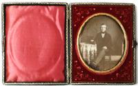 [Daguerreotype] A Fine Portrait in Oval