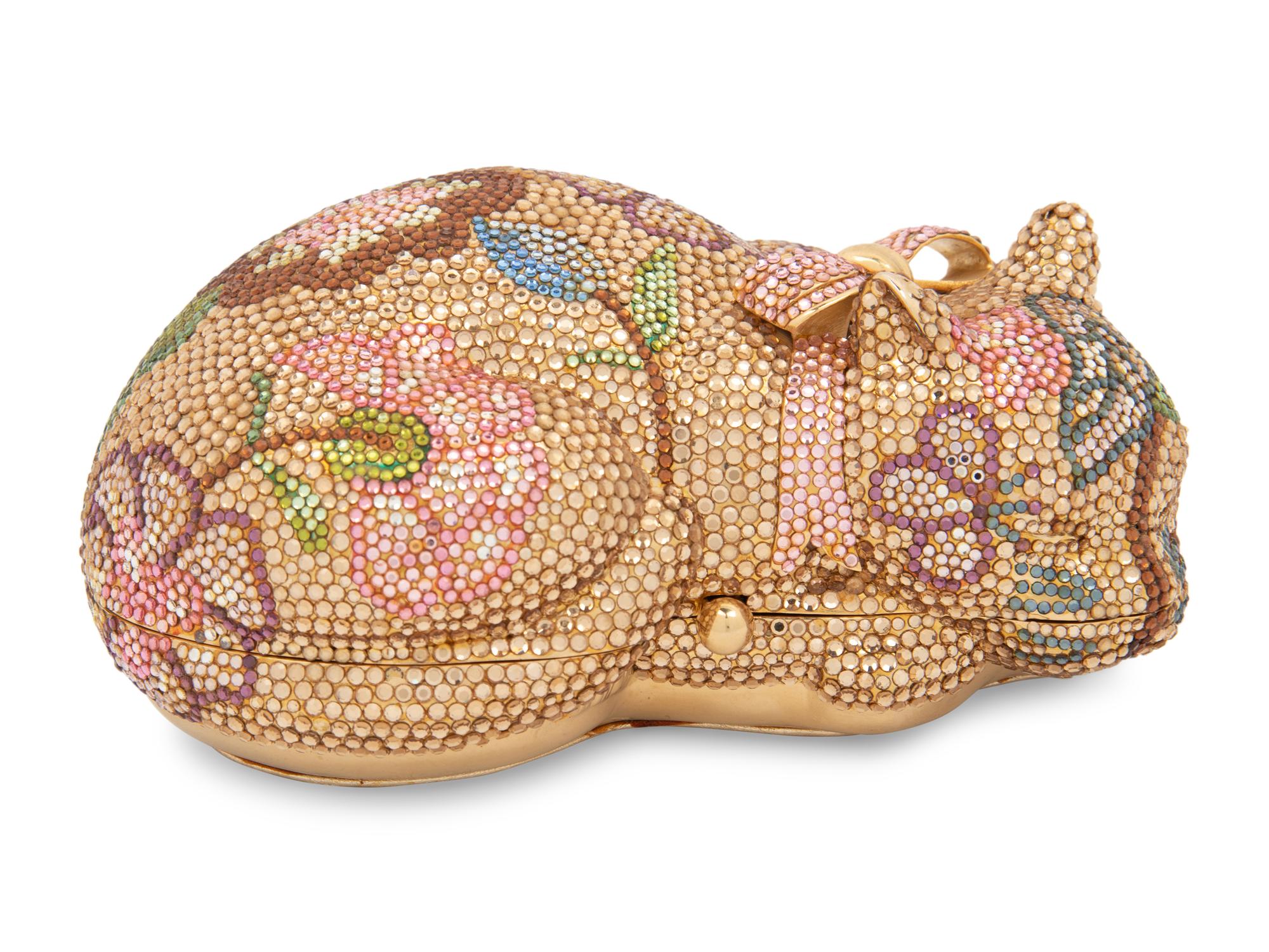 Judith Leiber Cat Minaudière, 1984