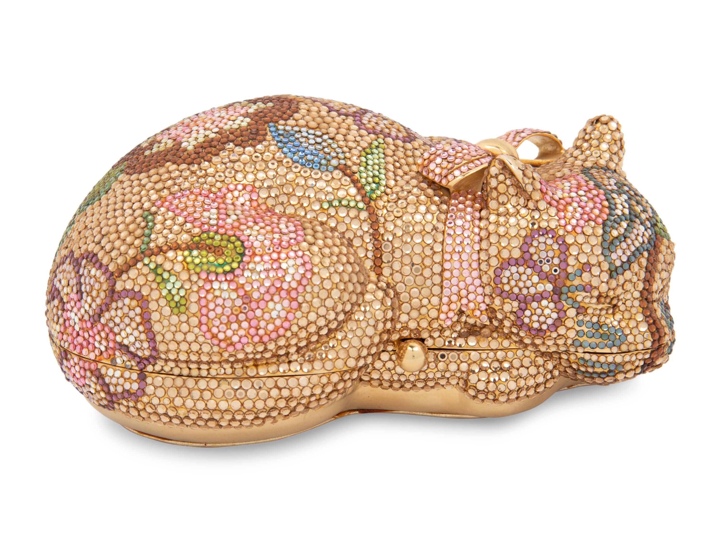 Judith Leiber Cat Minaudière, 1984