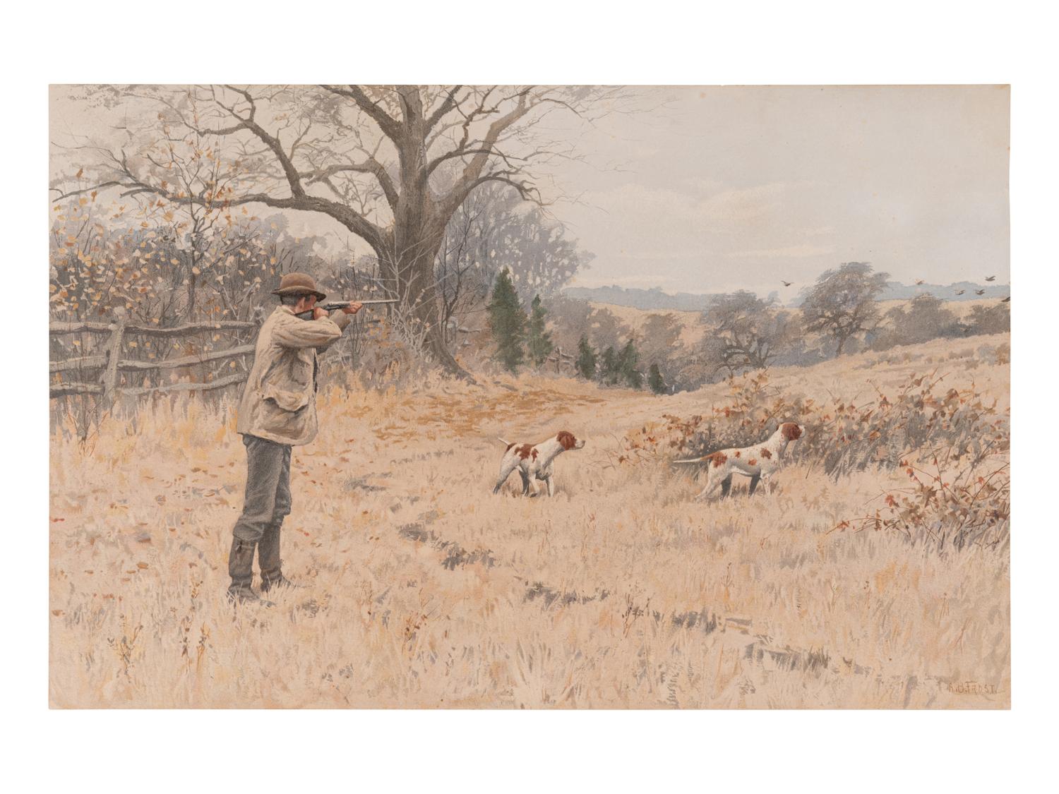 [SPORTING]. FROST, Arthur Burdett (1851-1928). Shooting Pictures. New York: Charles Scribner's Sons, [1895].