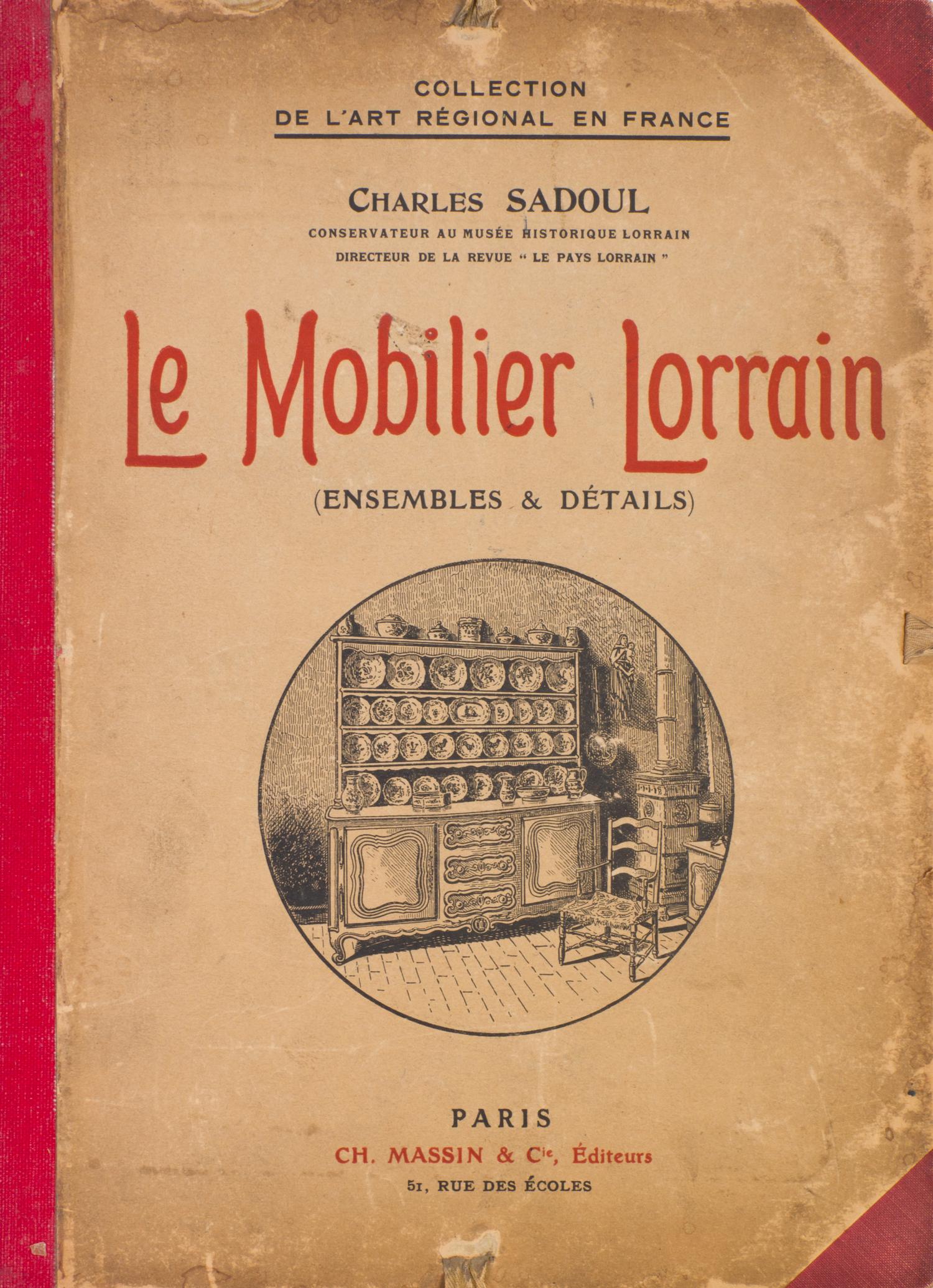 BANEAT, PAUL. Le Mobilier. Paris, n.d. 4 vols. Portfolio, numerous loose plates.