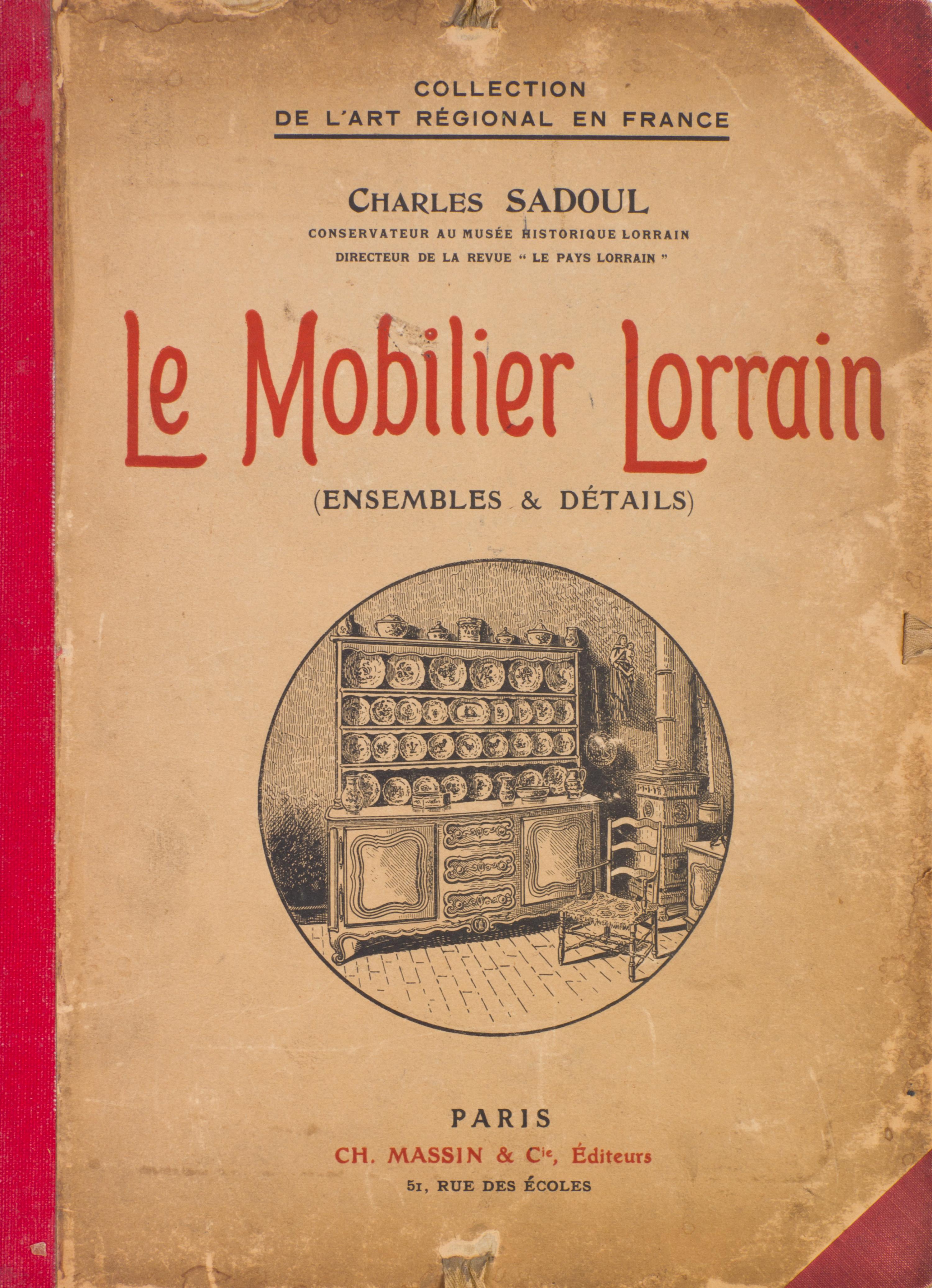 BANEAT, PAUL. Le Mobilier. Paris, n.d. 4 vols. Portfolio, numerous loose plates.