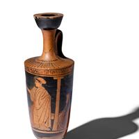 An Attic Red-Figured Lekythos