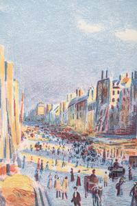 La rue Réaumur à Paris , c. 1896