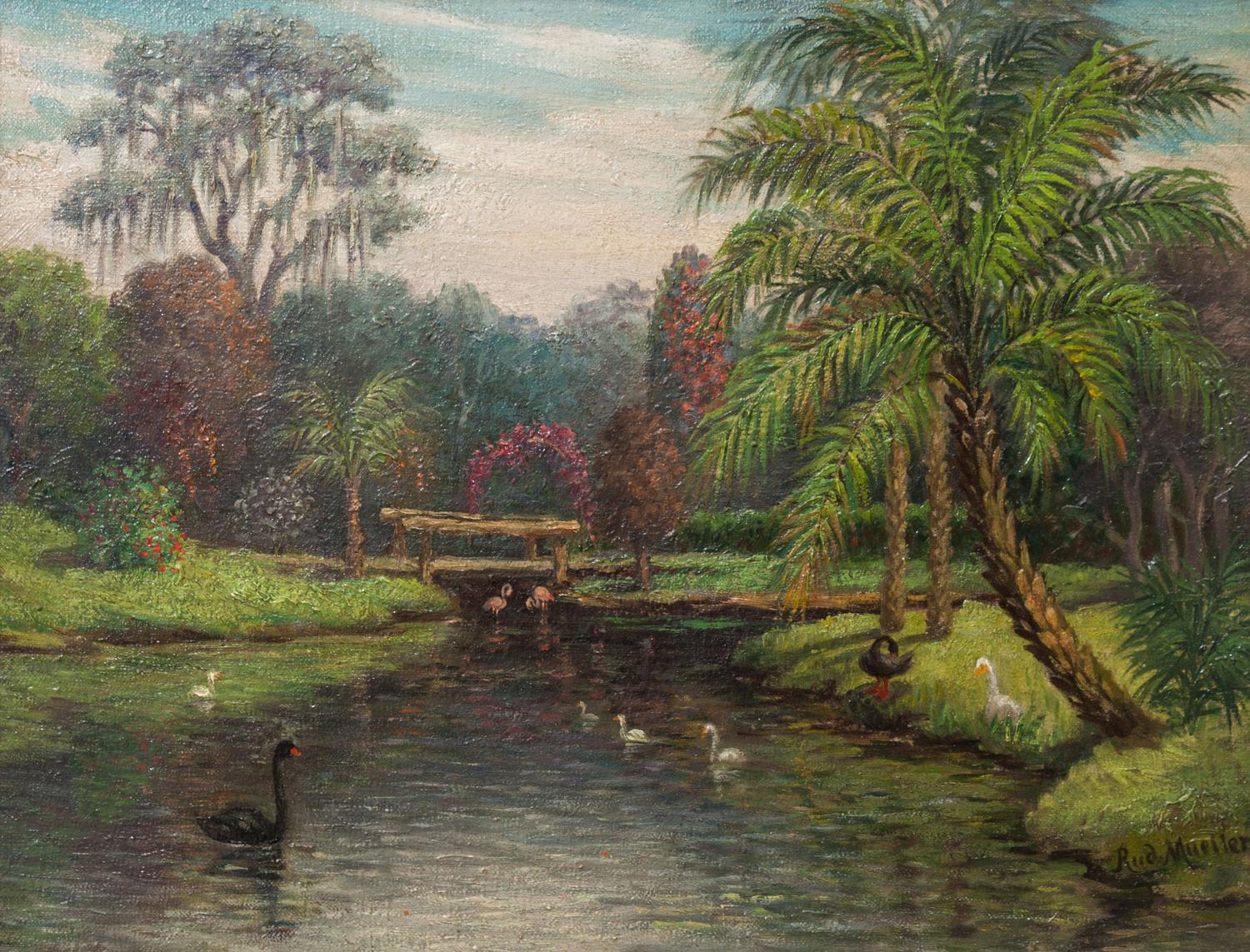 Rudolf Carl Mueller, (German/American, 1867-1967), Jungle Gardens, Sarasota