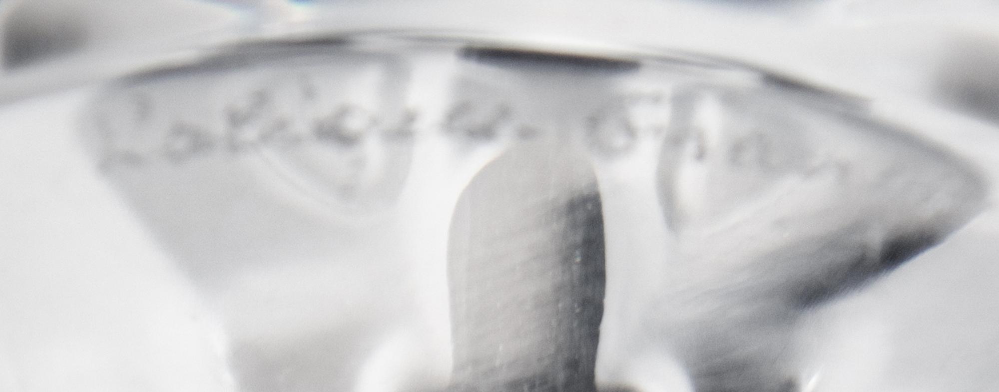 Two Lalique Table Articles