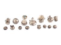 Navajo Sterling Silver Miniature Curios