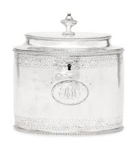 A George III Silver Tea Caddy