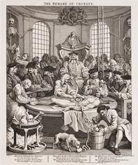 The Four Stages of Cruelty (the complete set of four prints)