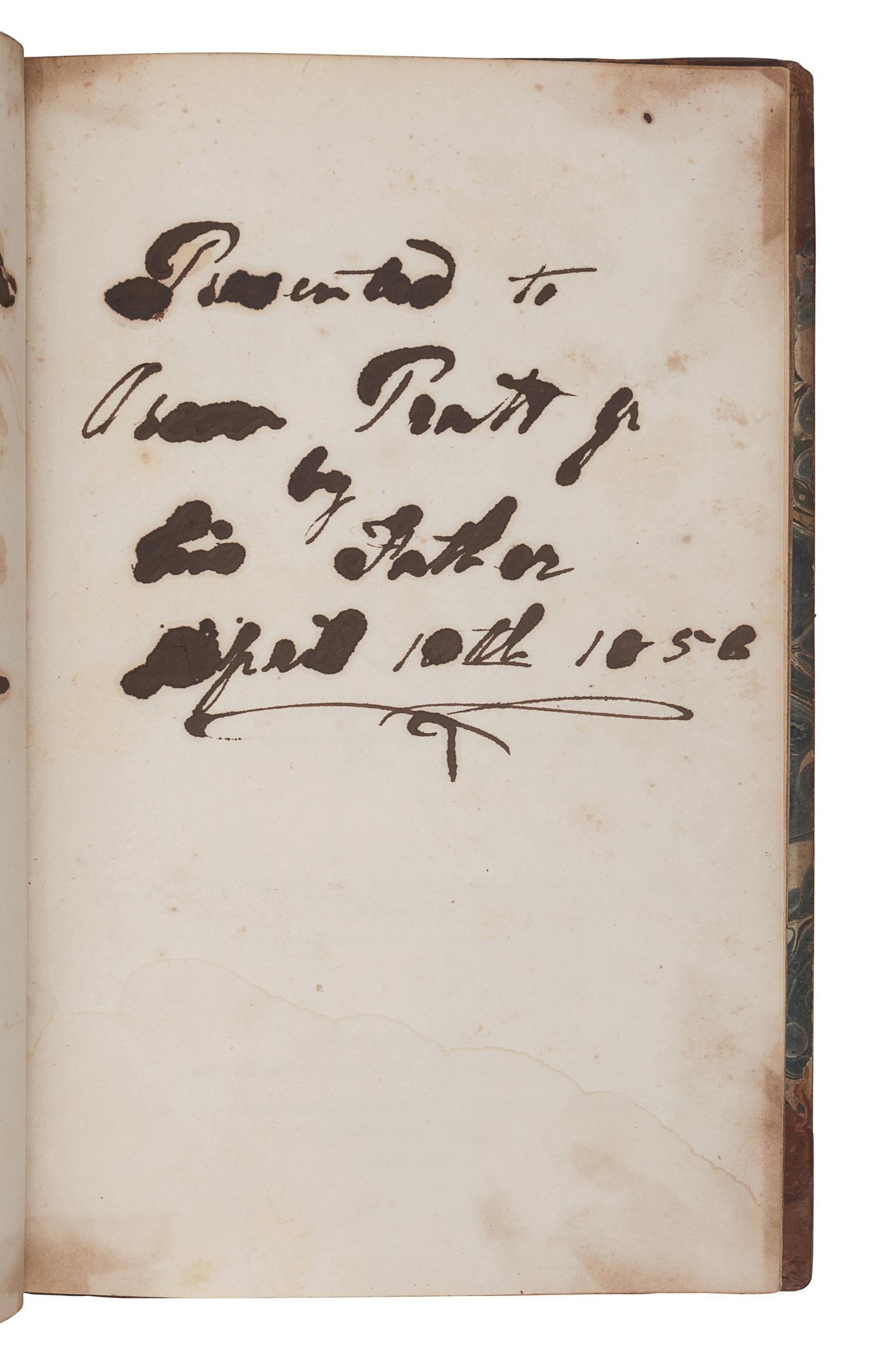 [MORMONISM]. [PRATT, Orson (1811-1881), his copy]. The Latter-Day Saints Millennial Star, Volume I . Manchester: W. Shackleton & Son, 1841.