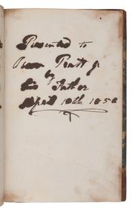 [MORMONISM]. [PRATT, Orson (1811-1881), his copy]. The Latter-Day Saints Millennial Star, Volume I . Manchester: W. Shackleton & Son, 1841.