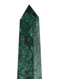 A Pair of Large Malachite Obelisks