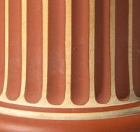 A Wedgwood & Bentley Slip Decorated Queensware Column-Form Vase UK, 1770s