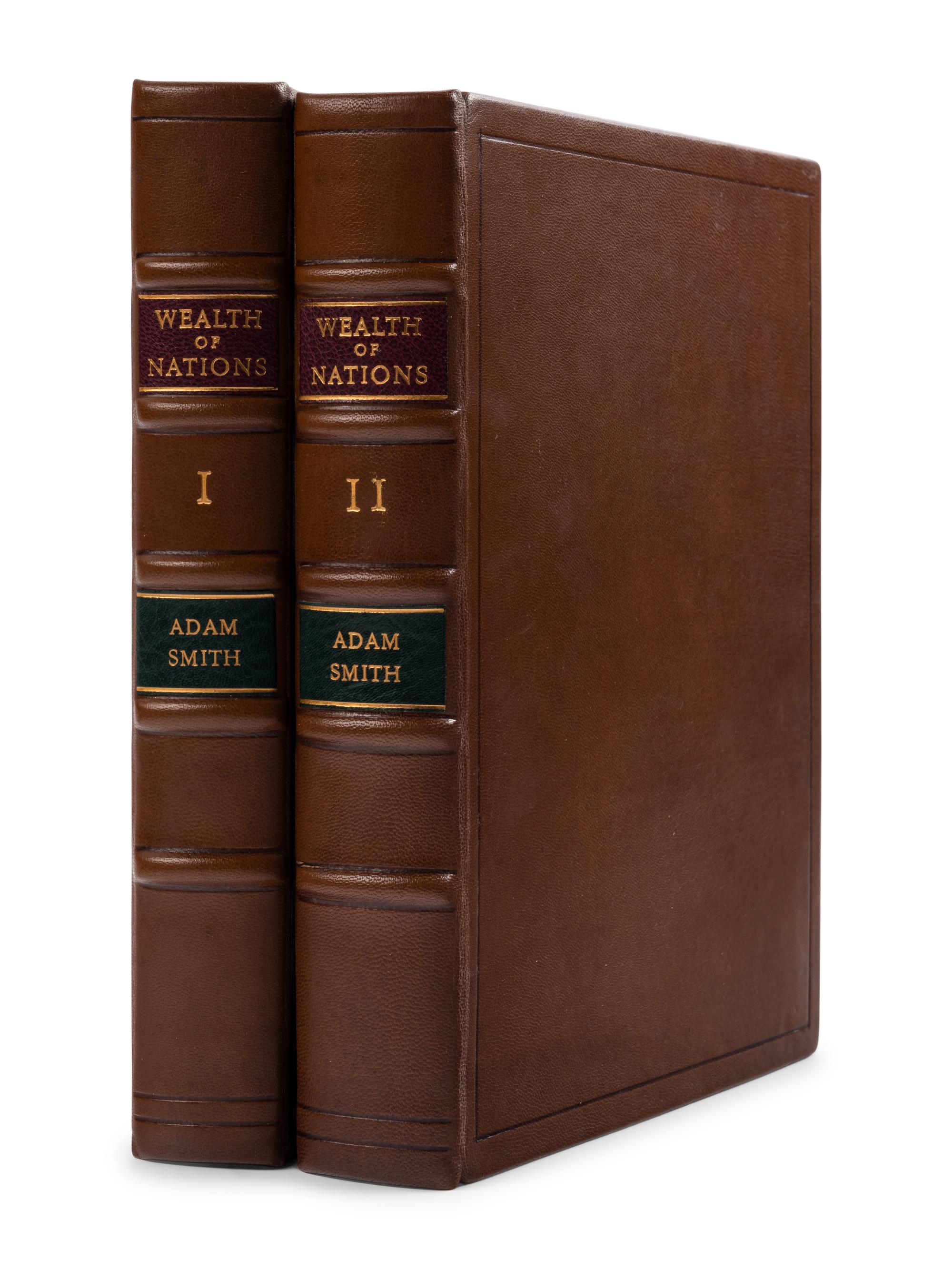 SMITH, Adam (1723-1790). An Inquiry into the Nature and Causes of the Wealth of Nations . London: for W. Strahan and T. Cadell, 1778.