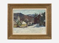 Aldro Thompson Hibbard (American, 1886-1972) - Winter in New England
