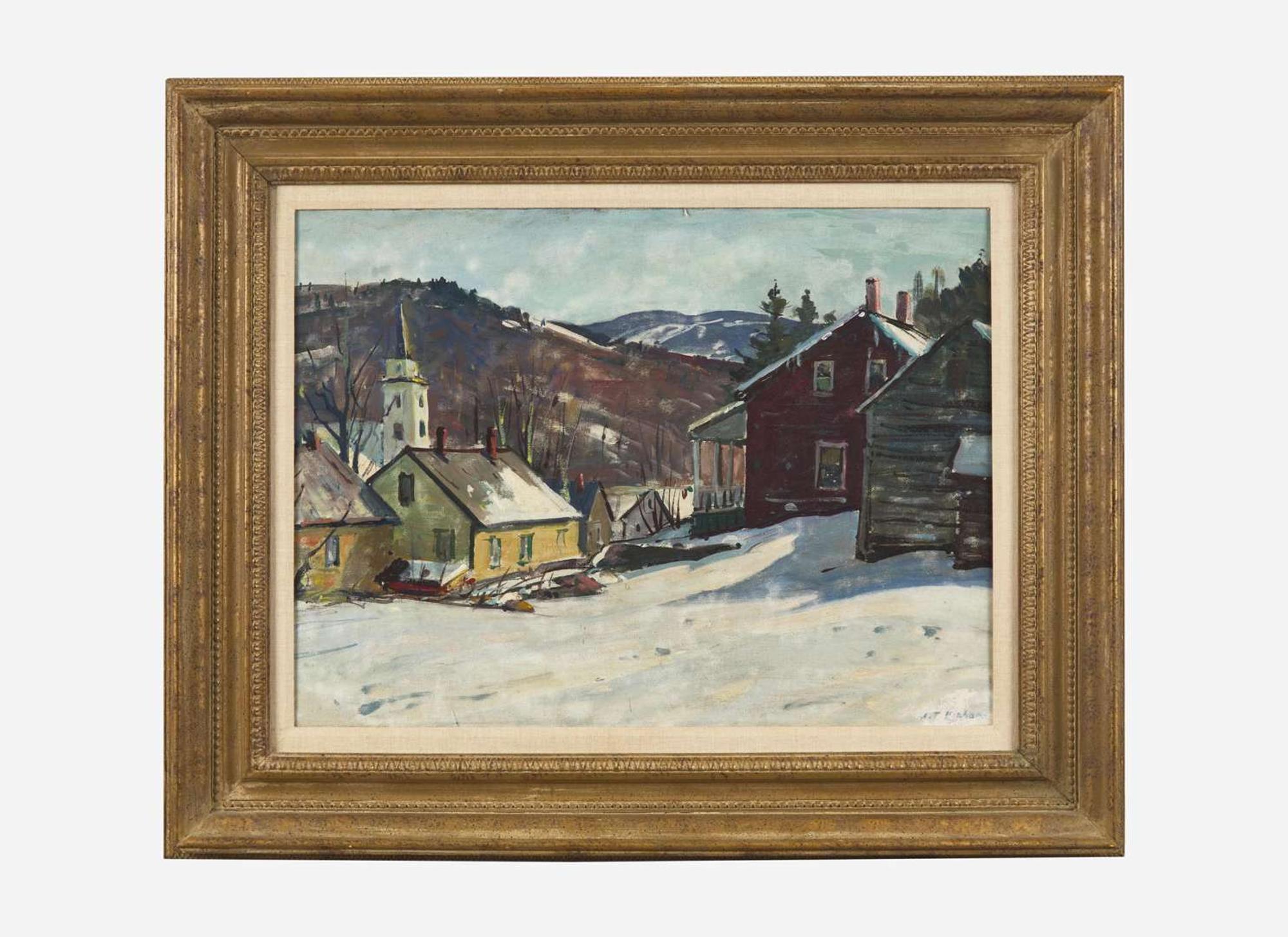Aldro Thompson Hibbard (American, 1886-1972) - Winter in New England