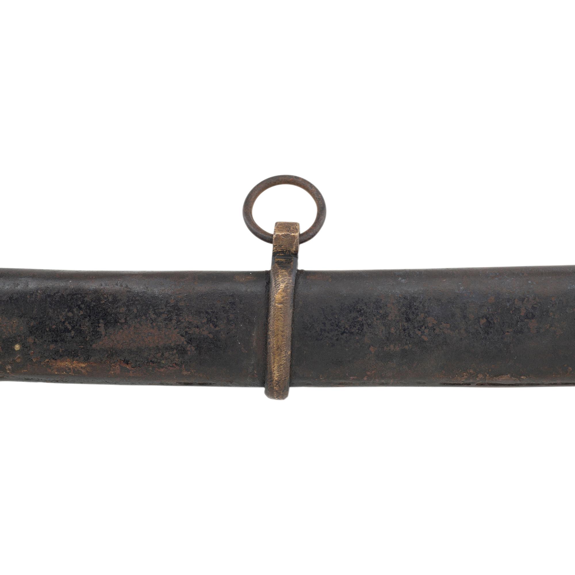 Unmarked Confederate Enlisted Cavalry Saber by Memphis Novelty Works