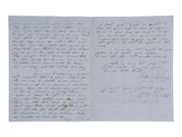 [CALIFORNIA - GOLD MINING] -- [CIVIL WAR]. A collection of letters, mostly from James Newhouse of Eldorado County, CA to James Knots of Magnolia, OH, incl. discussions involving California, gold mining, and experiences during the Civil War.