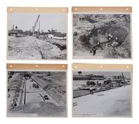 [SEGREGATION] -- [CHICAGO]. A group of over 300 images documenting the construction of the Dan Ryan Expressway and destruction of the Bronzeville neighborhood, ca 1961-1962.