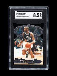 A Group of 1996-97 Pacific Kobe Bryant Rookie Basketball Cards,