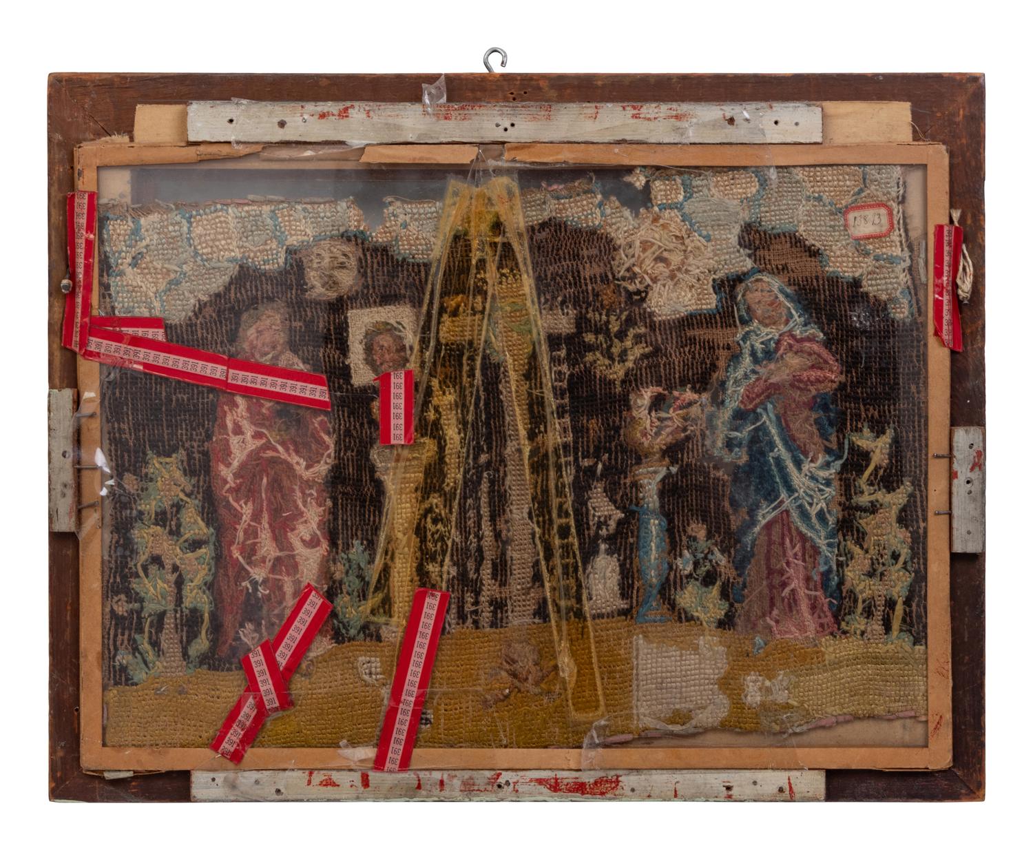 A Continental Needlework Panel