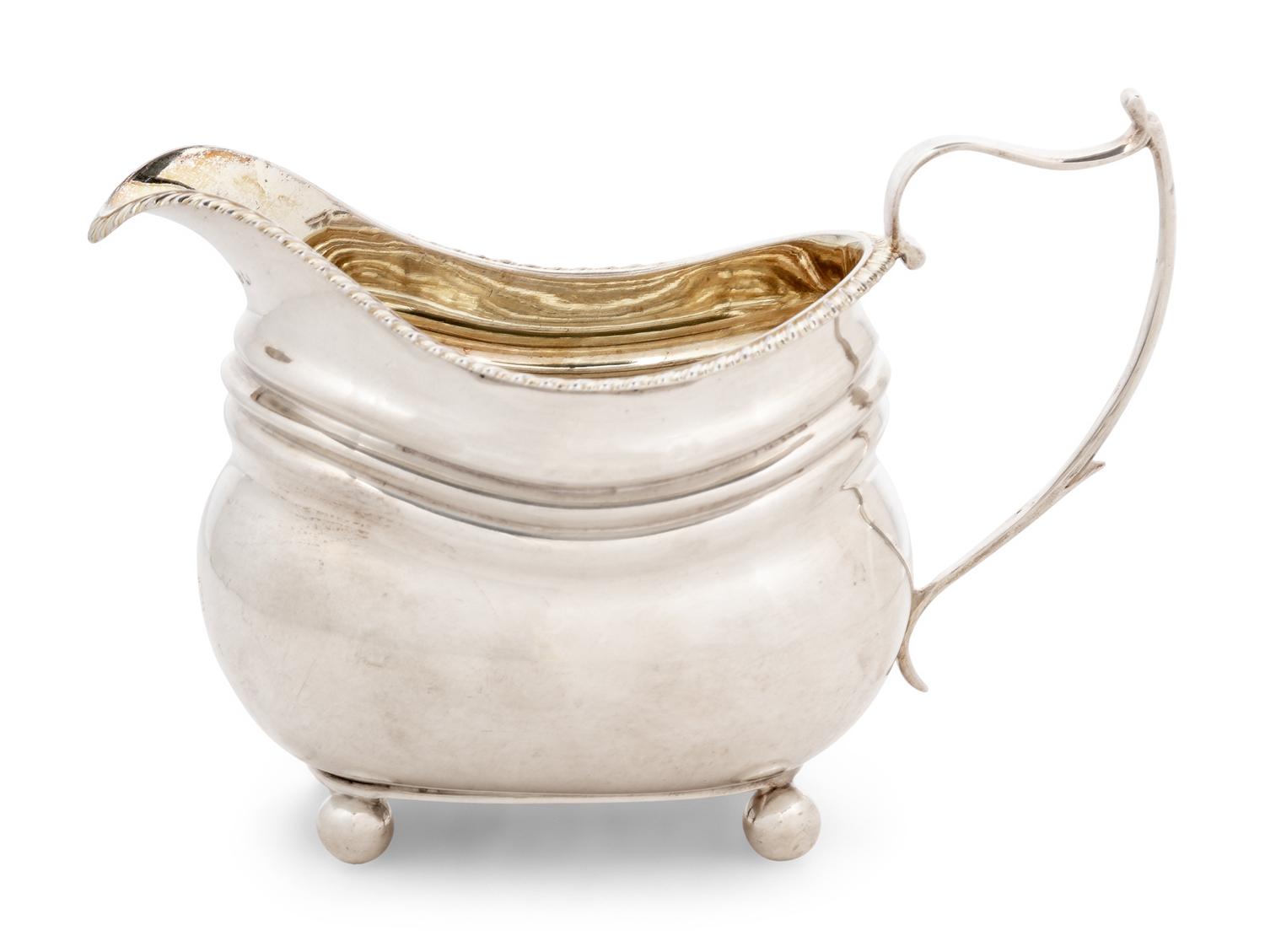 An English Silver Creamer