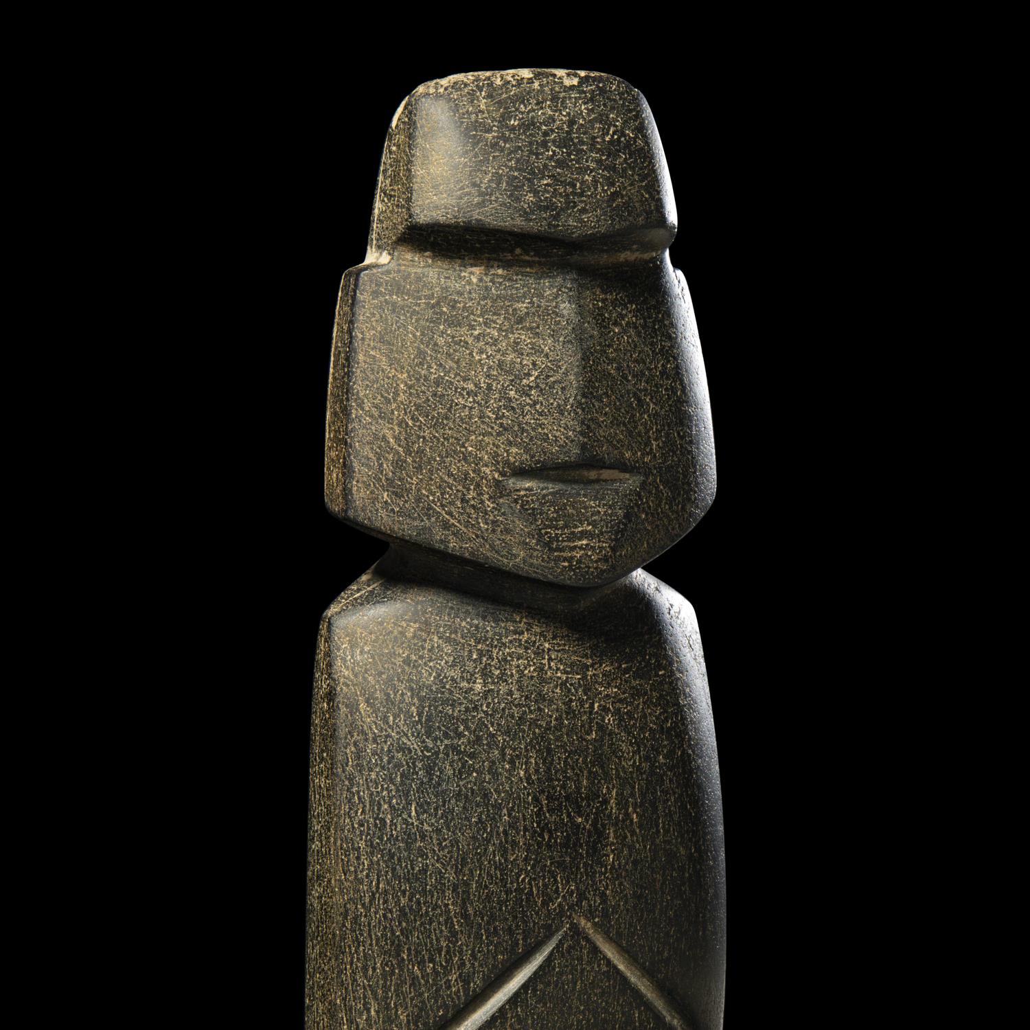 A Mezcala Greystone Figure