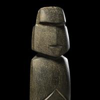 A Mezcala Greystone Figure