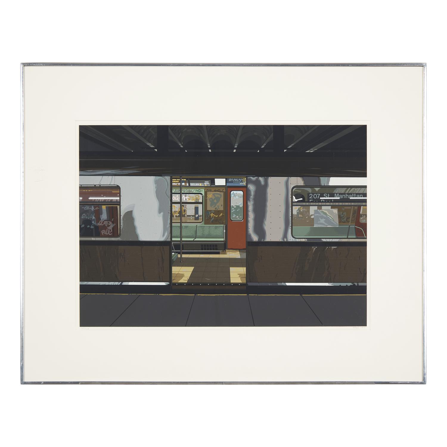 Richard Estes (American, b. 1932) — Subway (from Urban Landscapes III ), 1981