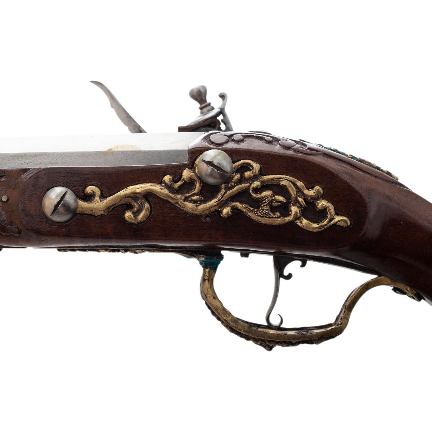 Contemporary Cased Flintlock Pistols