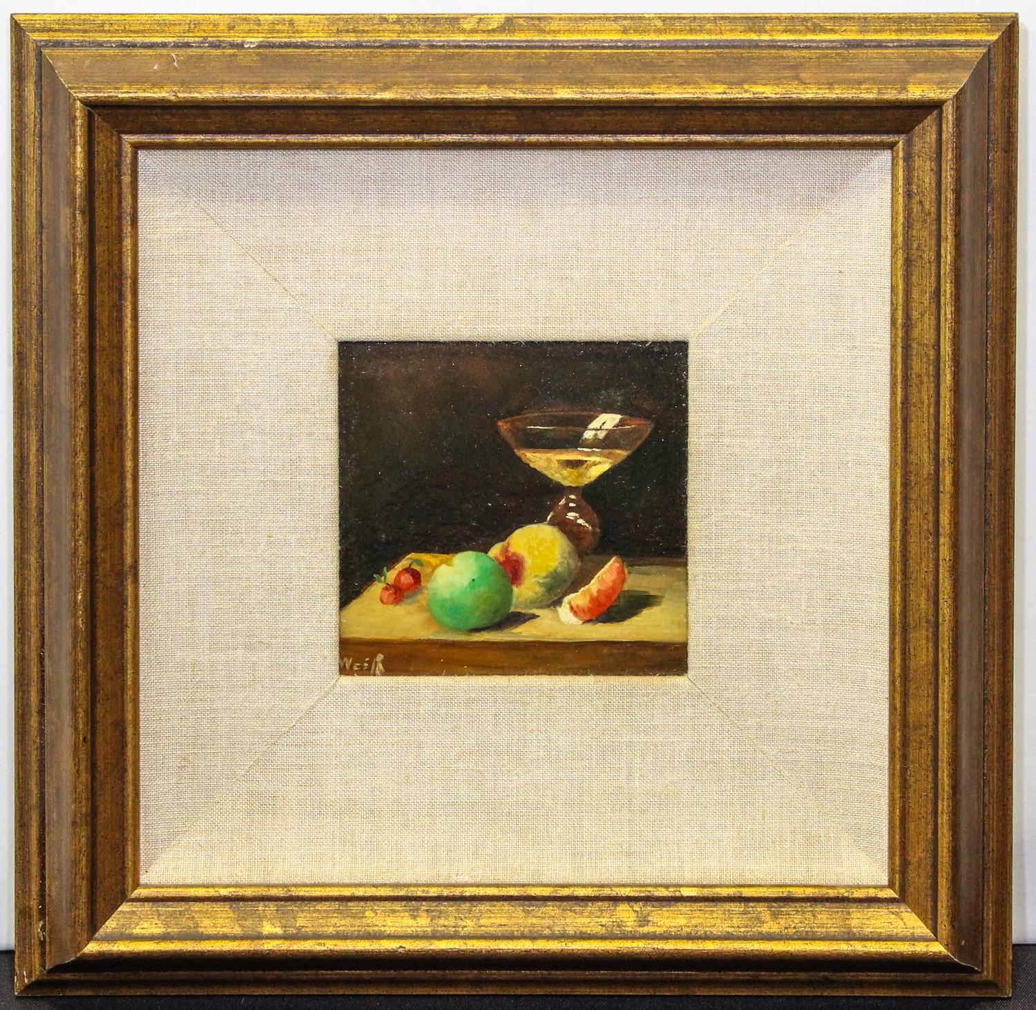 John Ferguson Weir, (American, 1841–1926), Still Life with Fruit