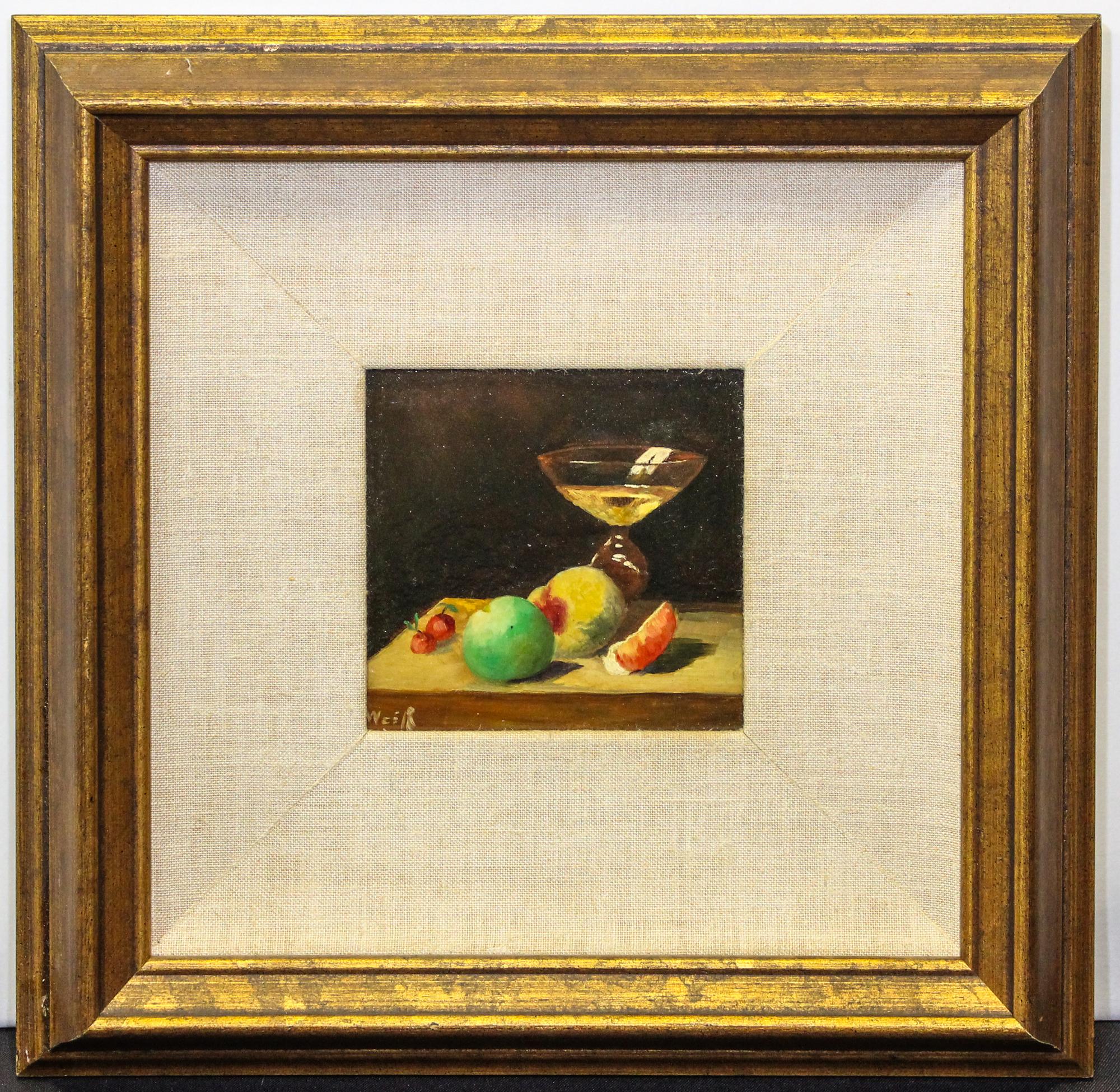 John Ferguson Weir, (American, 1841–1926), Still Life with Fruit