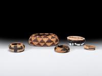 Collection of Miniature Pomo Baskets