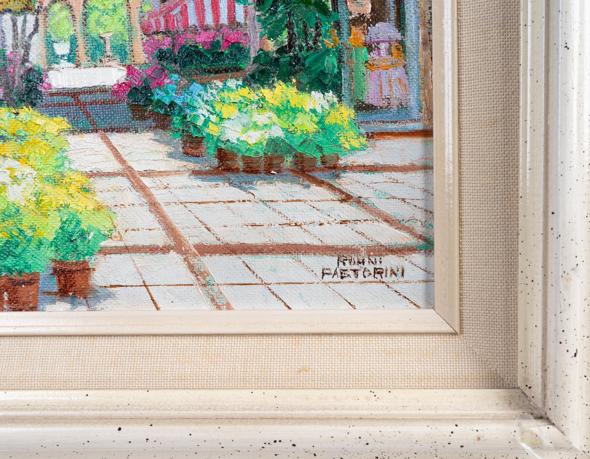 Palm Beach Scenes (Three Paintings)