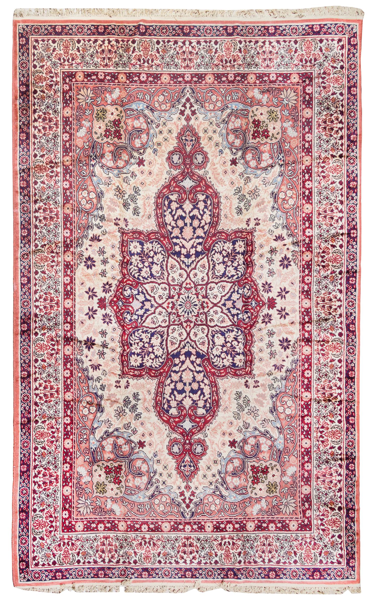 An Oushak Wool Rug 9 feet 4 inches x 13 feet 8 inches. — CIRCA 1900