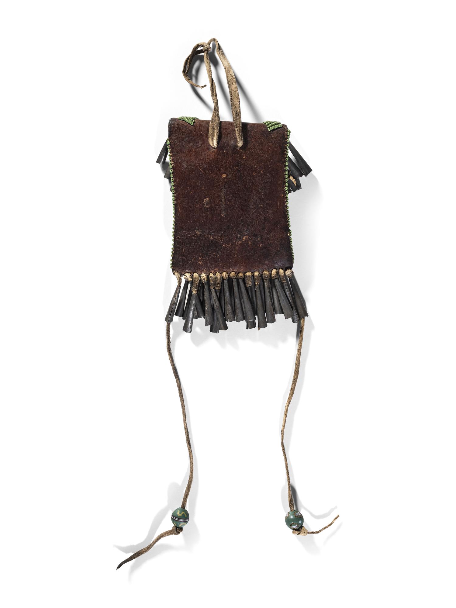 Arapaho Beaded Hide Strike-A-Light Case