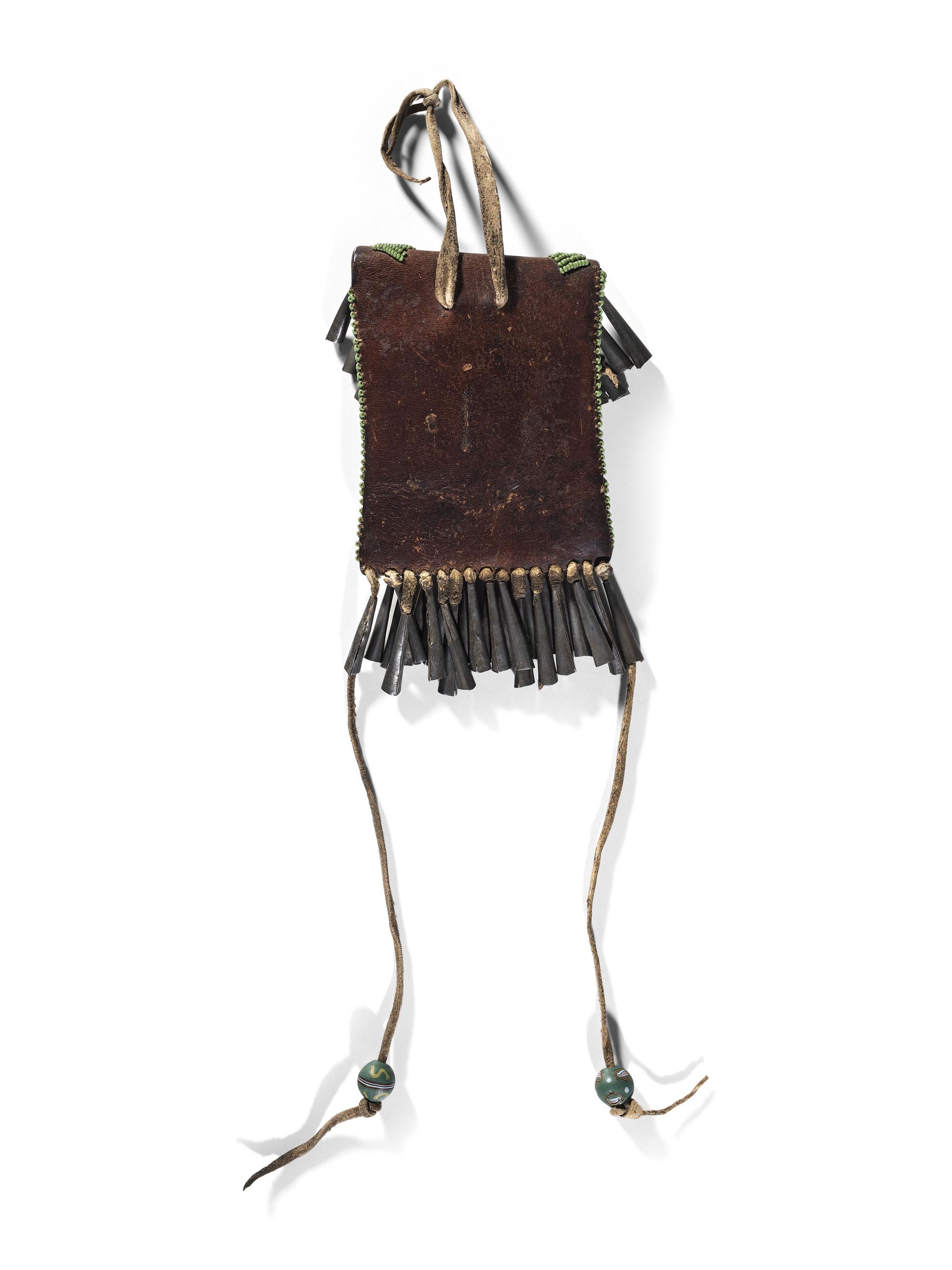 Arapaho Beaded Hide Strike-A-Light Case
