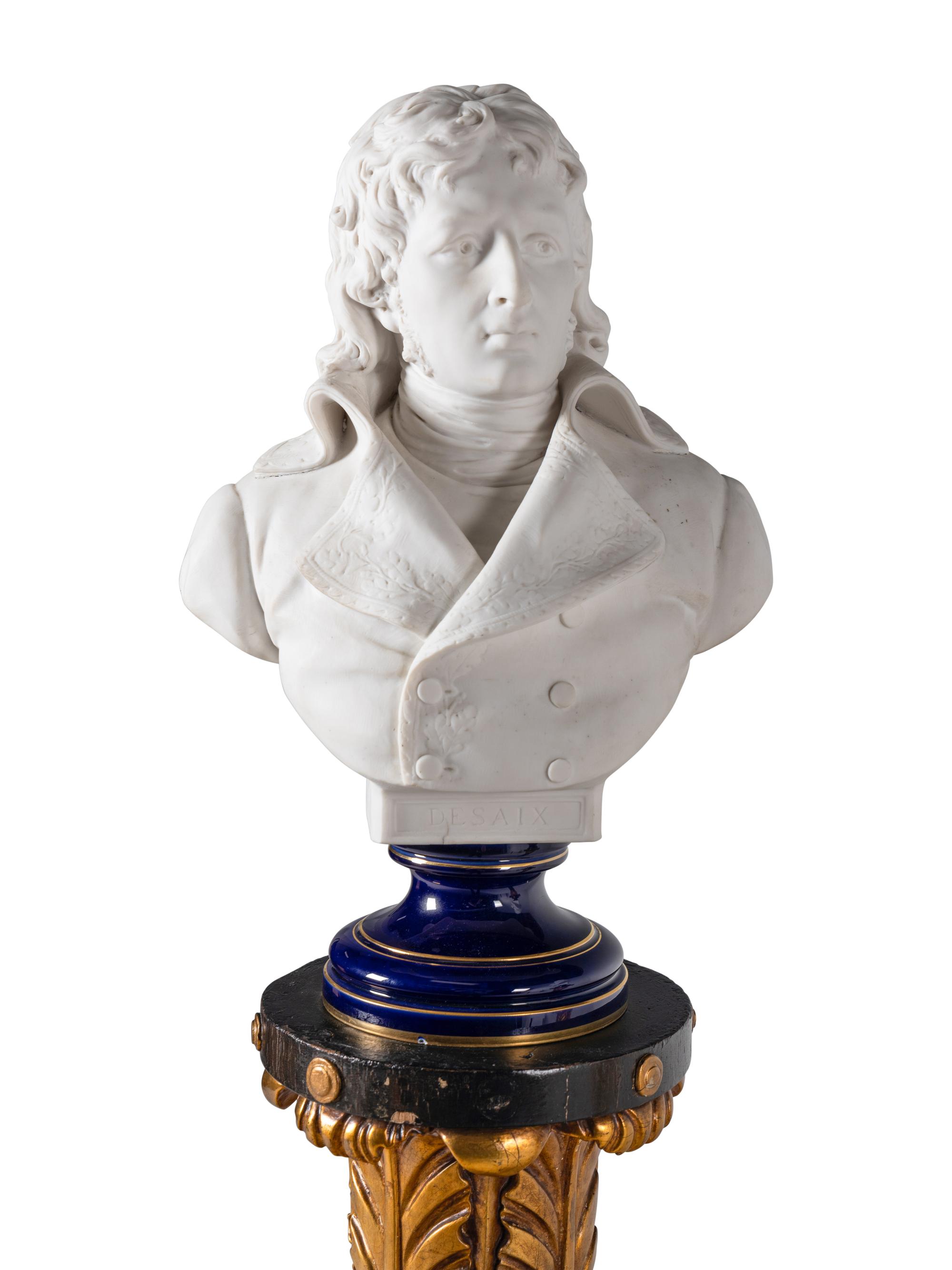 Two Sèvres Bisque Porcelain Busts