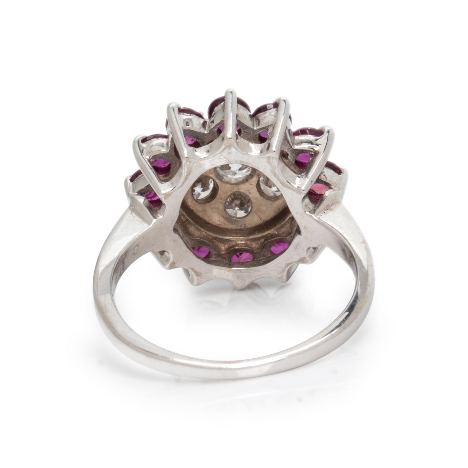 DIAMOND AND RUBY RING