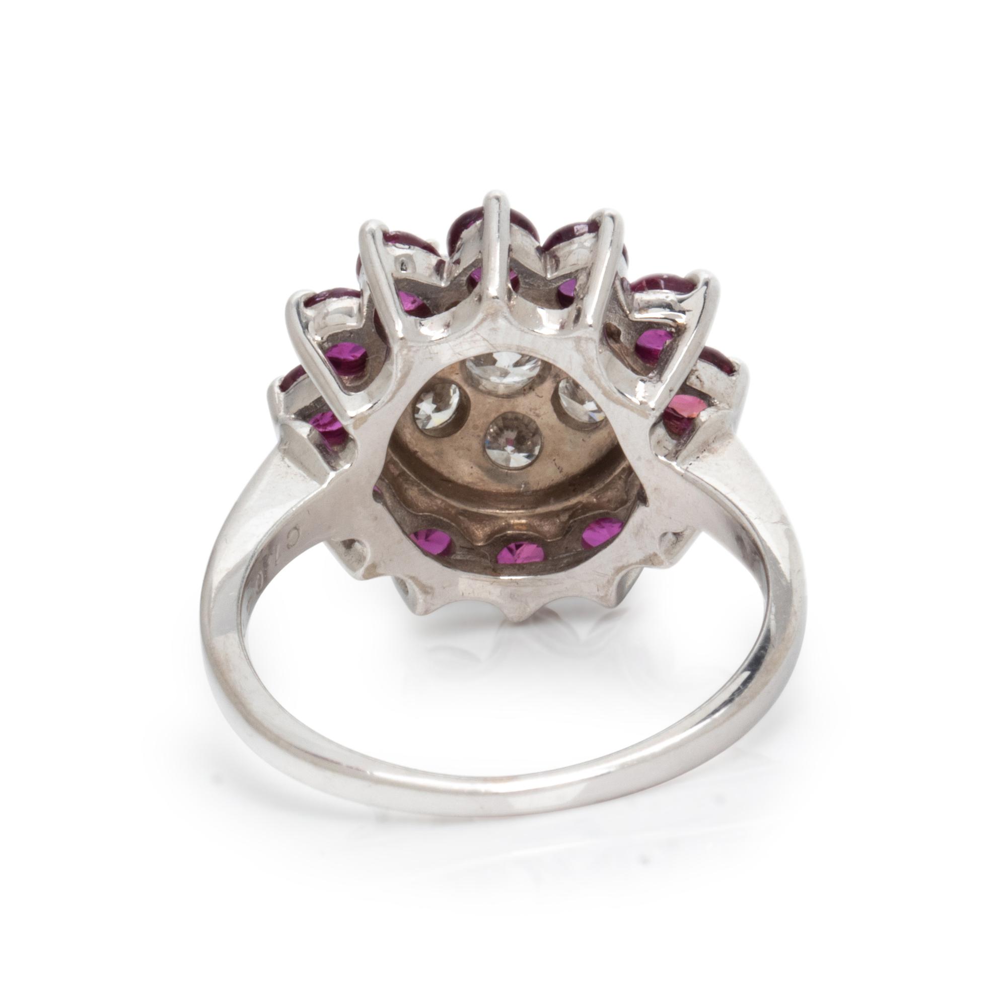 DIAMOND AND RUBY RING