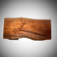Double-pedestal desk with Asa-No-Ha panel, 2010 Nakashima Studio, USA