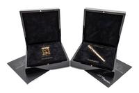 An S.T. Dupont Pharaoh Limited Edition Fountain Pen and Lighter